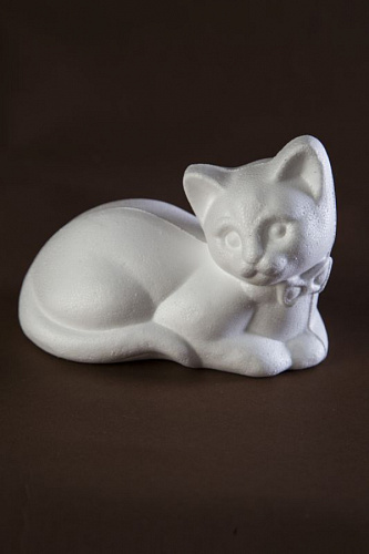 Фигурка из пенопласта &amp;quot;Кошка&amp;quot;