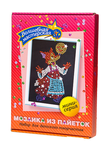 Мозаика из пайеток &amp;quot;Лисичка&amp;quot;