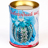 Шар новогодний из пайеток &amp;quot;Серебряный&amp;quot;, дм. 7